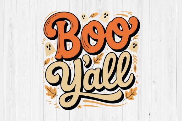 Boo Y’all Svg: A Spooky Yet Stylish Embroidery Design