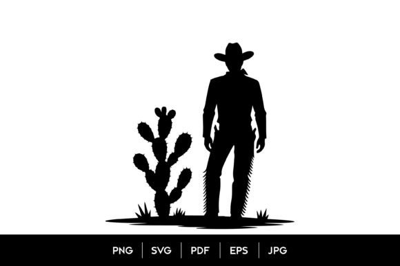 Cowboy Desert Silhouette SVG Review for Real Embroidery Projects