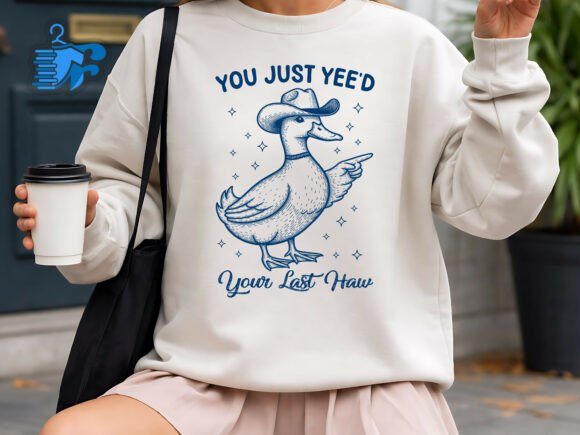 Cowboy Duck SVG Design – A Versatile Embroidery Asset for Real Projects
