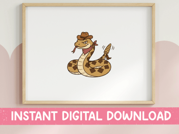 Cowboy Rattlesnake SVG PNG Review for Real Embroidery Projects