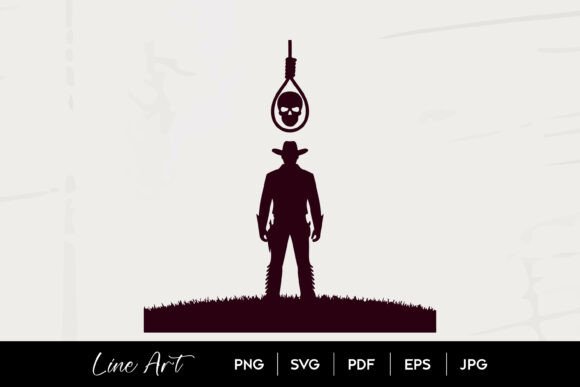 Cowboy Under Hanging Skull SVG Review for Real Projects