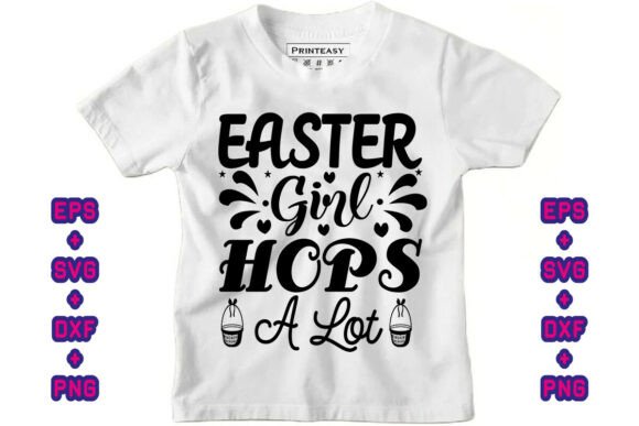 Easter Girl Hops a Lot β A Playful Embroidery Design for Spring Projects