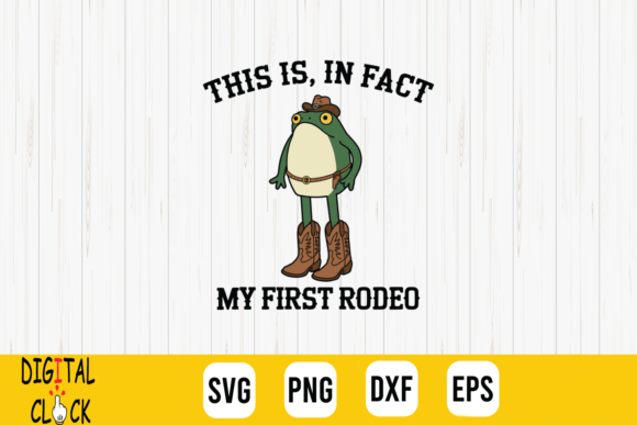 My First Rodeo Funny Cowboy Frog SVG Review for Real Projects