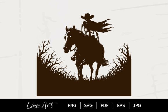 Skeleton Cowboy Riding Horse SVG Review for Real Projects