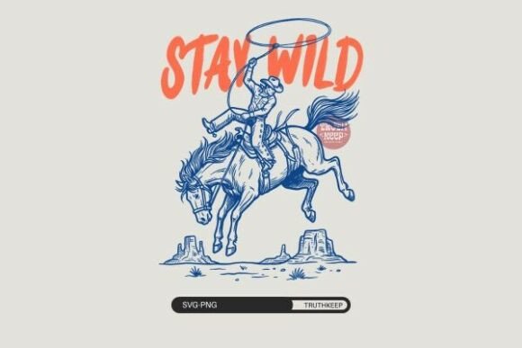Stay Wild Cowboy Horse SVG Review for Real Embroidery Projects