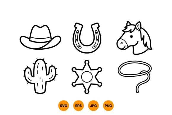 Western Cowboy Icon SVG Pack Review for Real Embroidery Projects