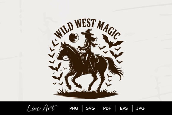 Wild West Magic Cowgirl Riding Horse SVG Review